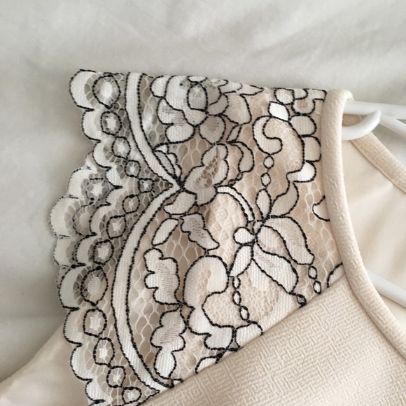 J.Crew Lace Edged Cap Sleeve Dress - Picture 5 of 8